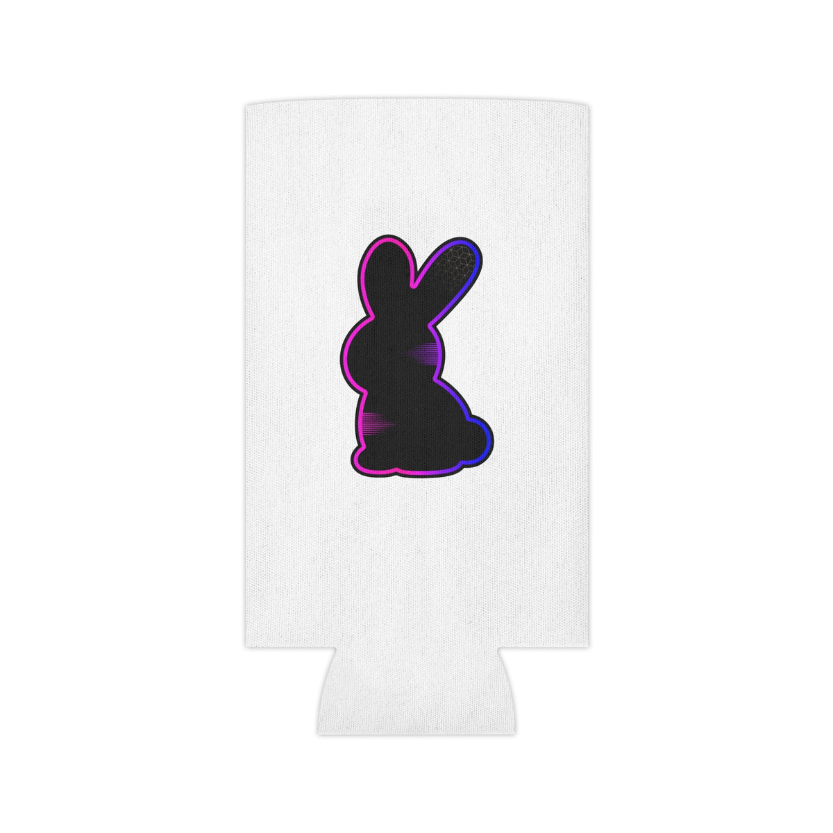 Static Bunny Can Cooler - Synthwave