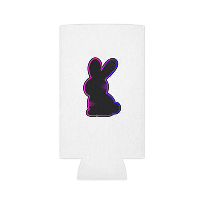 Static Bunny Can Cooler - Synthwave