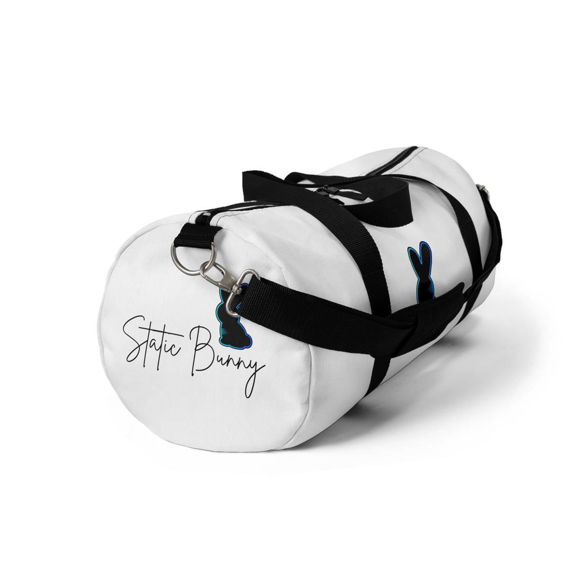 Static Bunny Duffel Bag - Deep Hydro