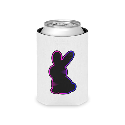Static Bunny Can Cooler - Synthwave