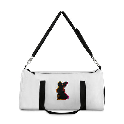 Static Bunny Duffel Bag - Neon Sunset