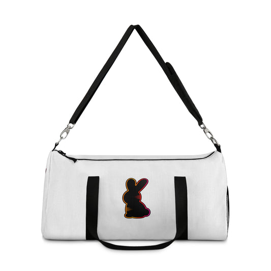 Static Bunny Duffel Bag - Neon Sunset
