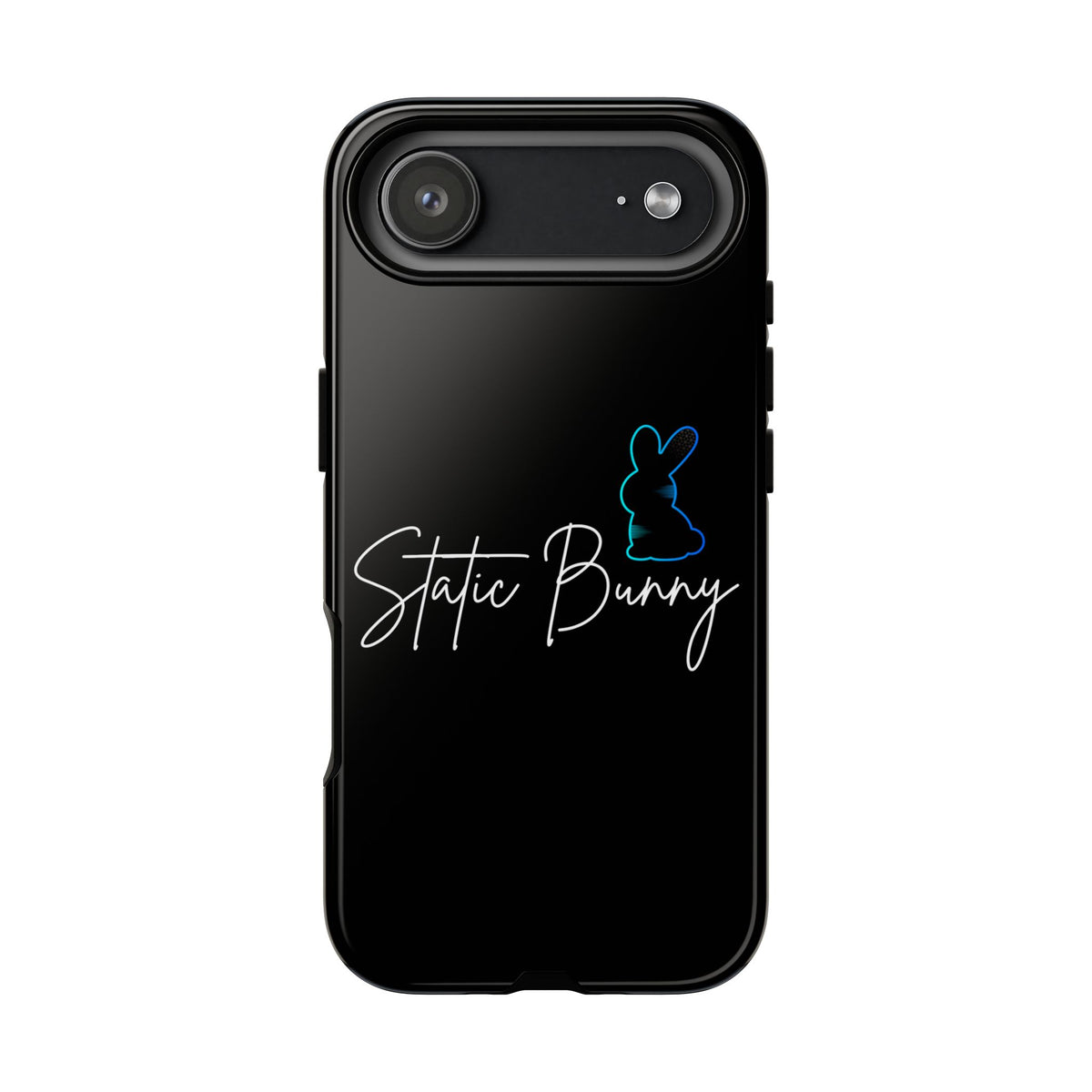 Static Bunny Phone Case - Deep Hydro