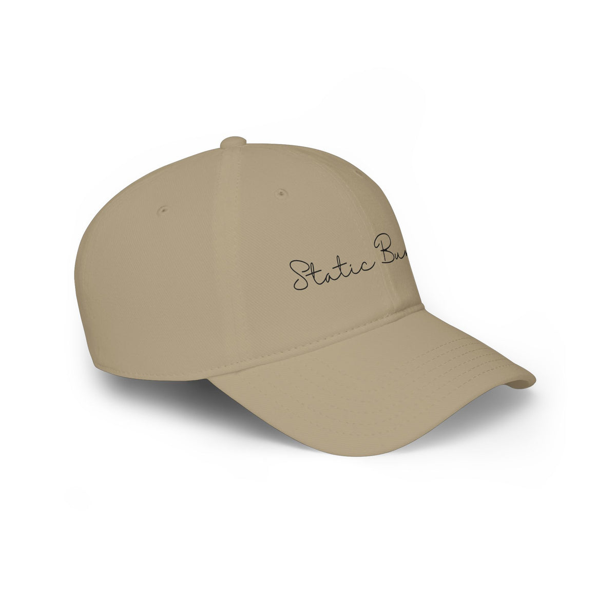 Static Bunny Baseball Cap - Ultraviolet Font