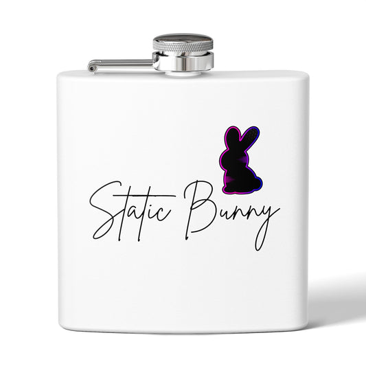 Static Bunny Flask - Synthwave