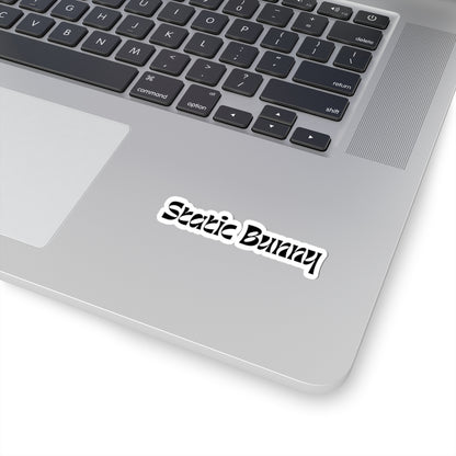 Static Bunny Sticker - Radioactive