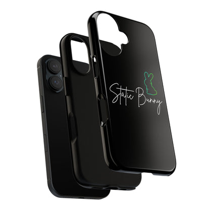 Static Bunny Phone Case - Radioactive