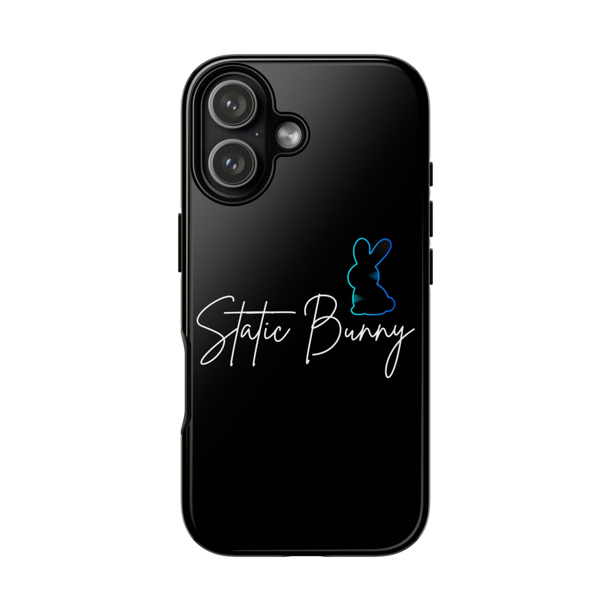 Static Bunny Phone Case - Deep Hydro