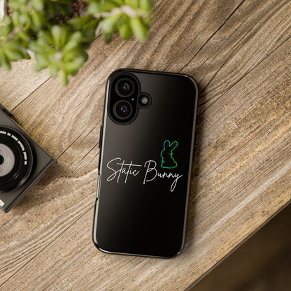 Static Bunny Phone Case - Radioactive