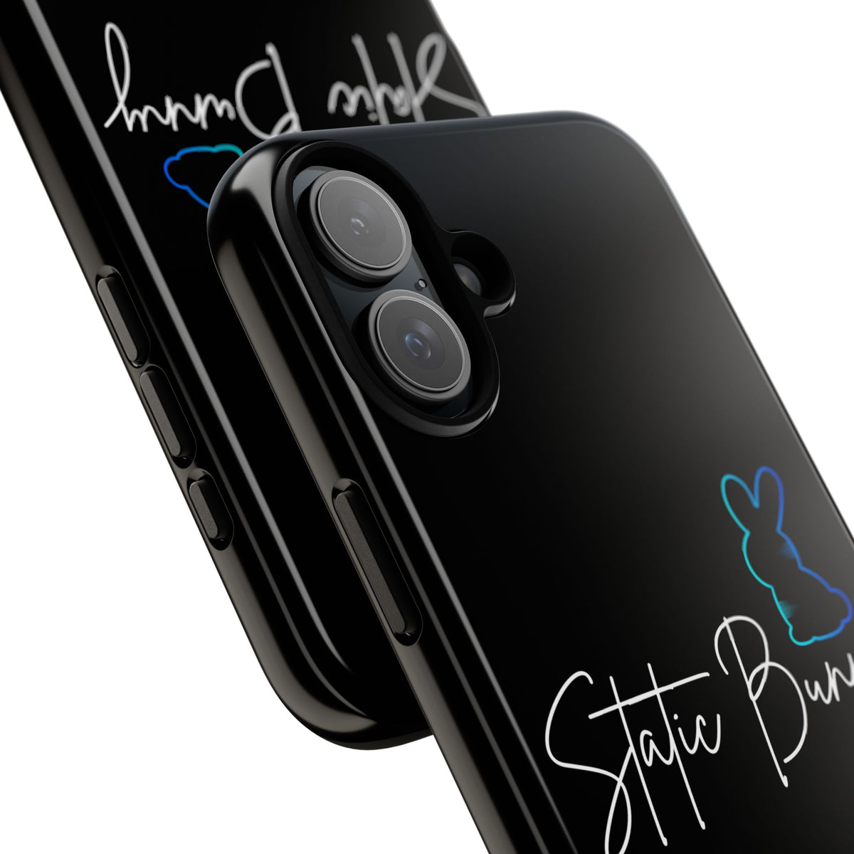 Static Bunny Phone Case - Deep Hydro