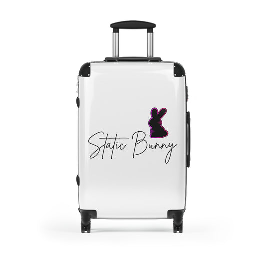 Static Bunny Carry-On Suitcase – Ultraviolet