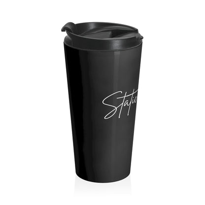 Static Bunny Travel Mug - Ultraviolet