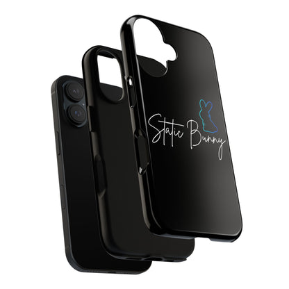 Static Bunny Phone Case - Deep Hydro
