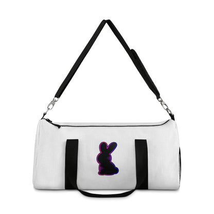 Static Bunny Duffel Bag - Synthwave