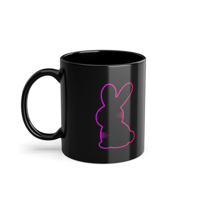 Static Bunny Mug — Ultraviolet
