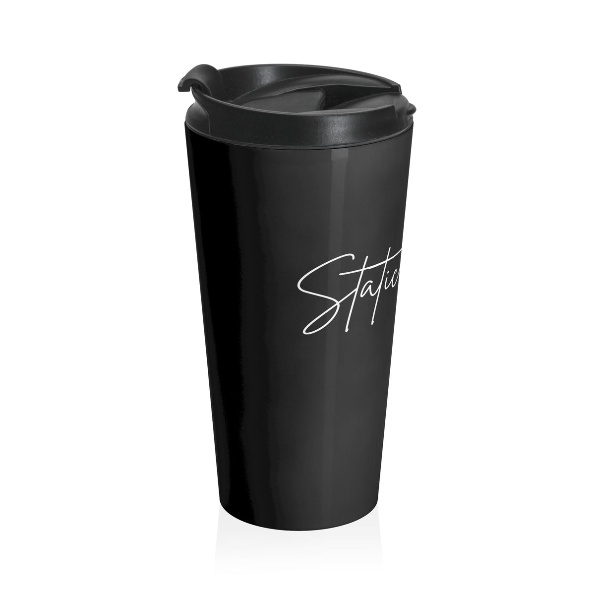 Static Bunny Travel Mug - Synthwave