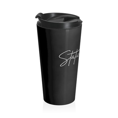 Static Bunny Travel Mug - Synthwave