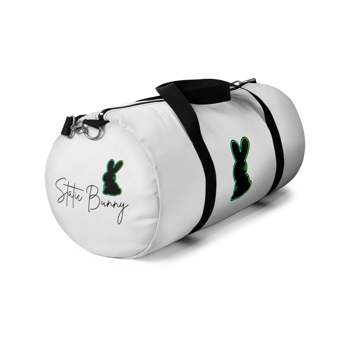 Static Bunny Duffel Bag - Radioactive