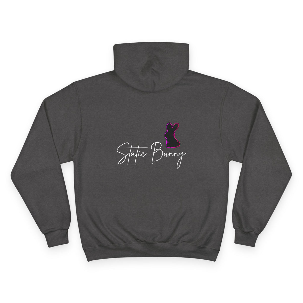 Static Bunny Hoodie - Ultraviolet