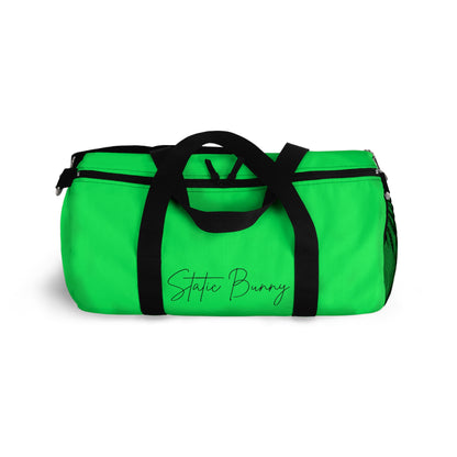 Neon Static Bunny Duffel Bag — Radioactive