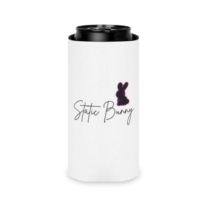 Static Bunny Can Cooler - Ultraviolet