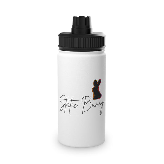 Static Bunny Water Bottle - Neon Sunset