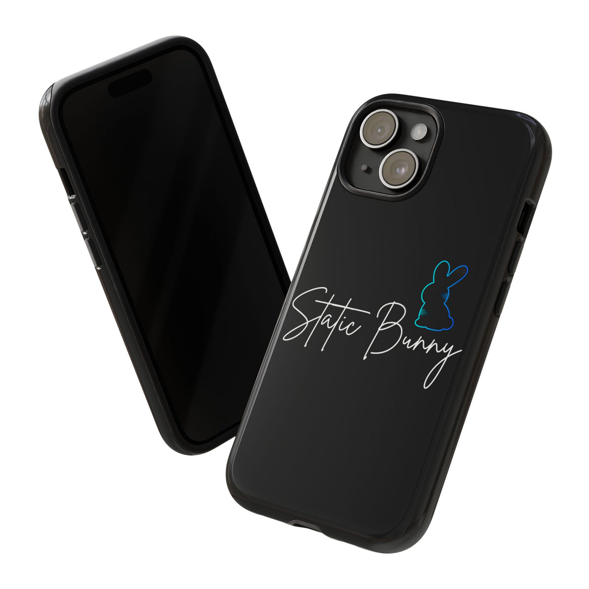 Static Bunny Phone Case - Deep Hydro
