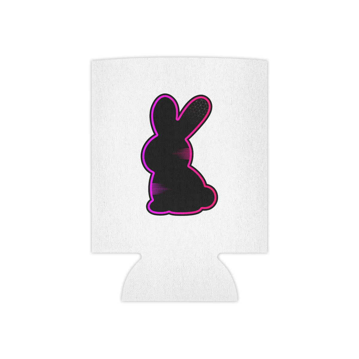 Static Bunny Can Cooler - Ultraviolet