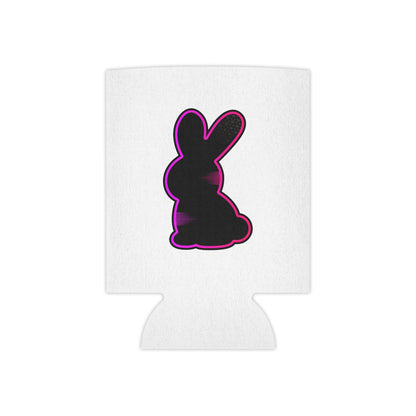 Static Bunny Can Cooler - Ultraviolet