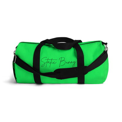 Neon Static Bunny Duffel Bag — Radioactive