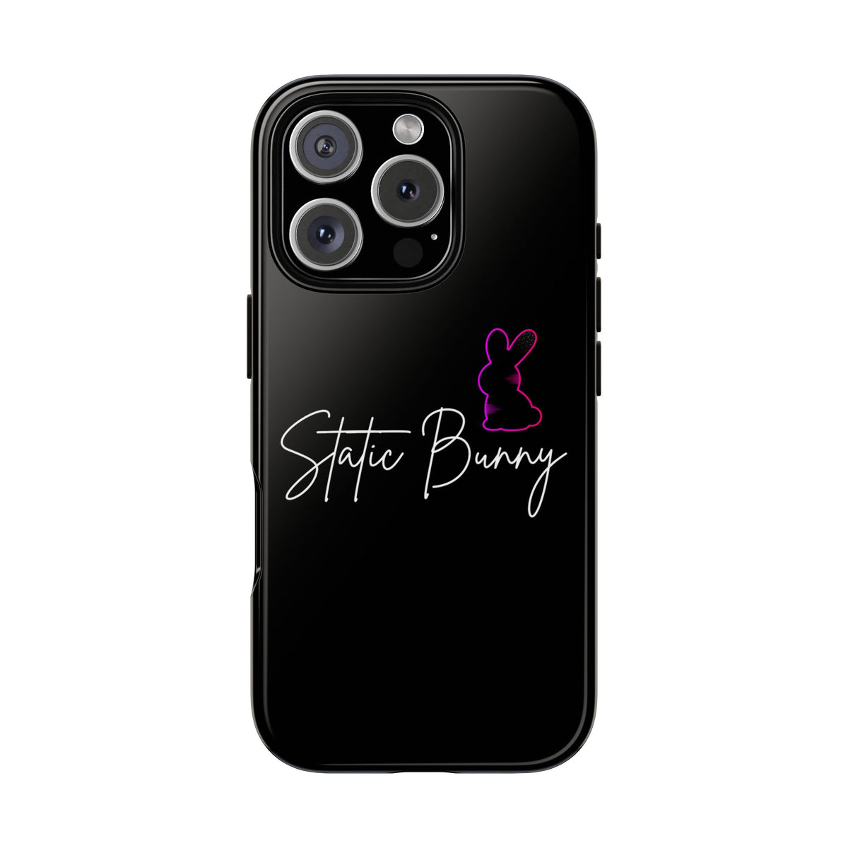 Static Bunny Phone Case - Ultraviolet
