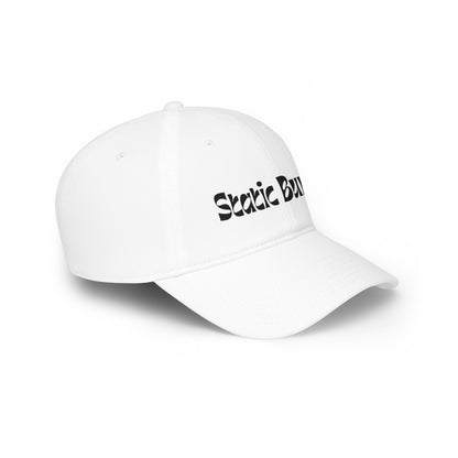 Static Bunny Baseball Cap - Radioactive Font