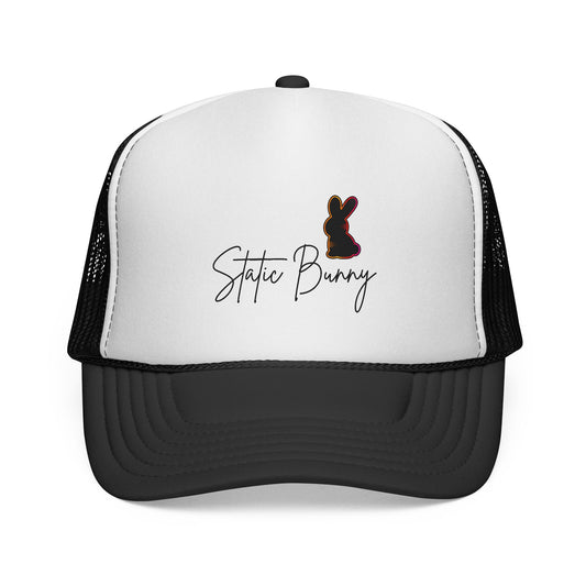Static Bunny Hat - Neon Sunset