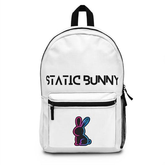 Static Bunny Backpack - Synthwave