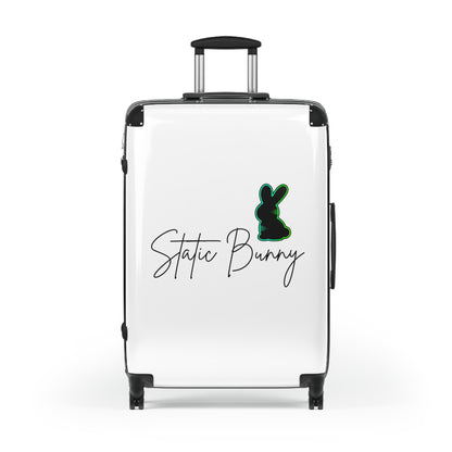 Static Bunny Carry-on Suitcase - Radioactive