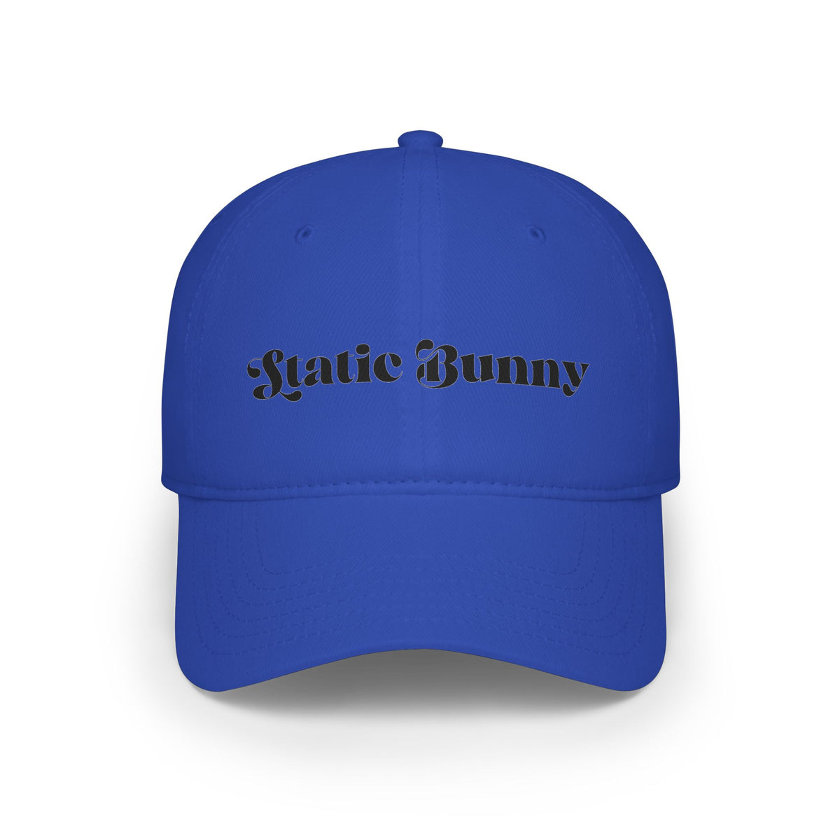Static Bunny Baseball Cap - Deep Hydro Font