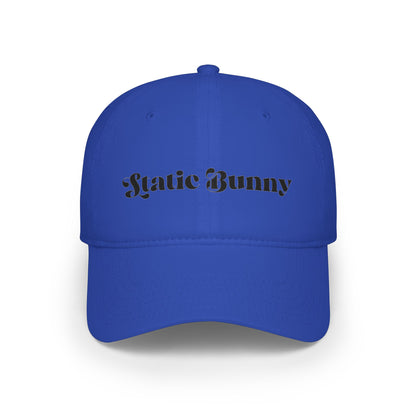 Static Bunny Baseball Cap - Deep Hydro Font