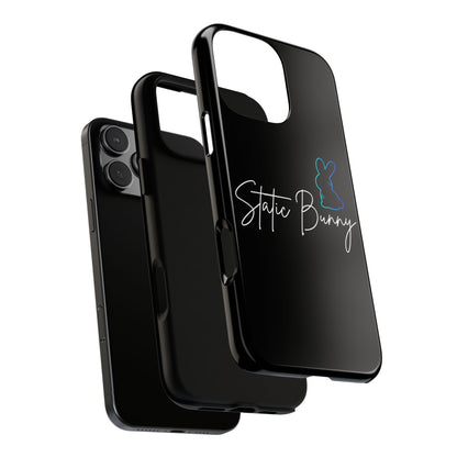 Static Bunny Phone Case - Deep Hydro