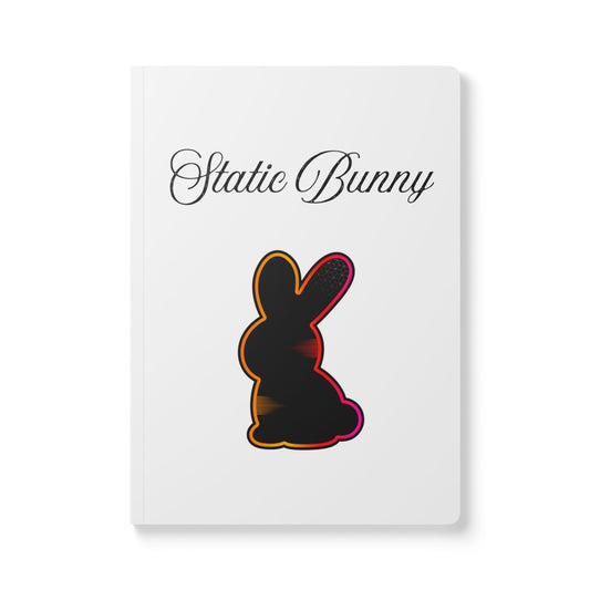 Static Bunny Journal - Neon Sunset