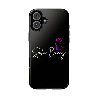 Static Bunny Phone Case - Ultraviolet