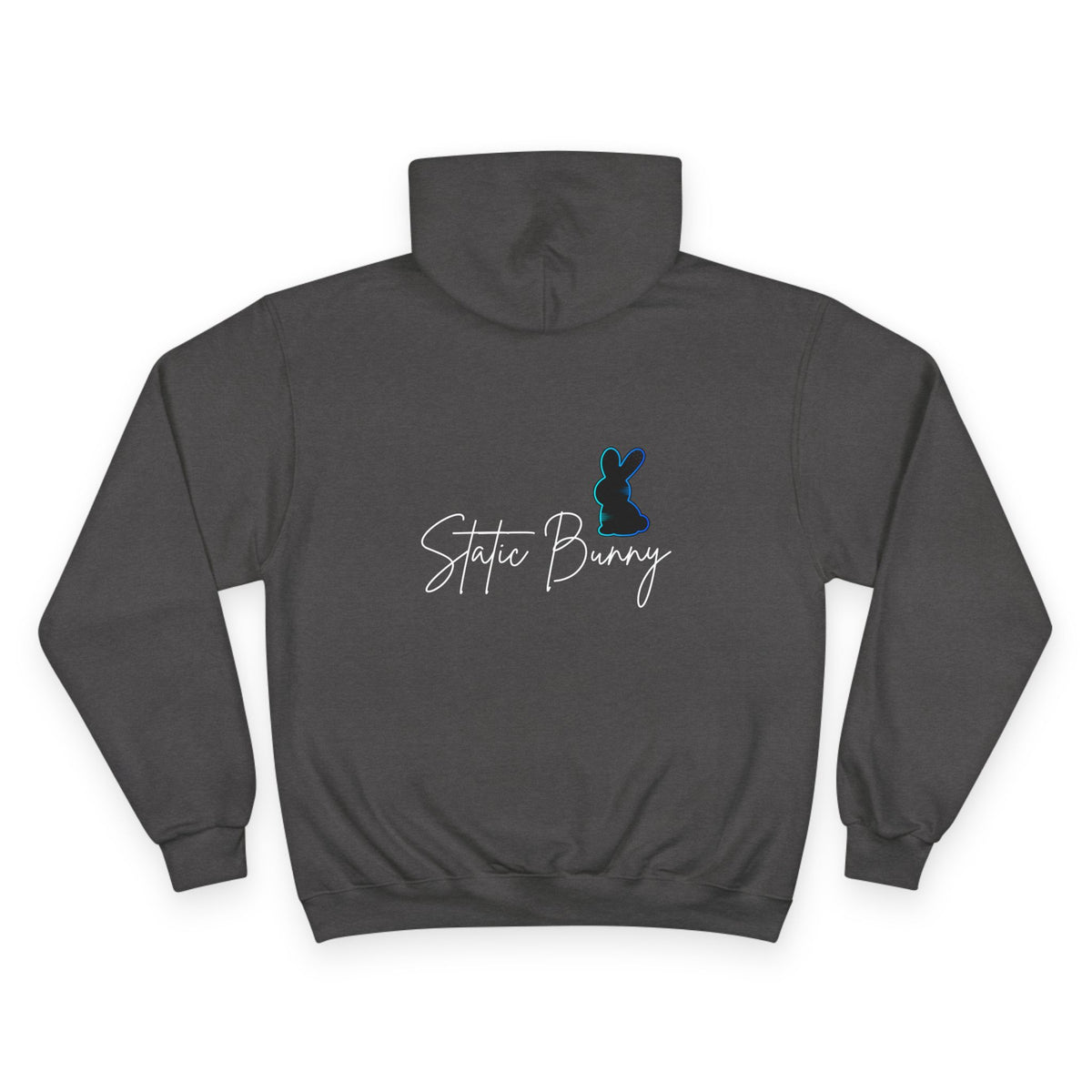 Static Bunny Hoodie - Deep Hydro