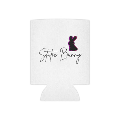 Static Bunny Can Cooler - Ultraviolet