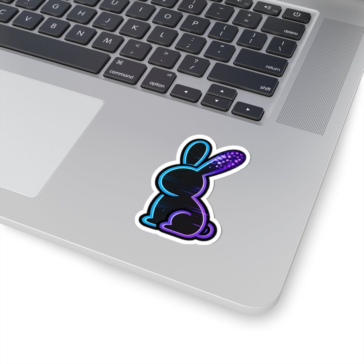 Static Bunny Sticker - Deep Hydro