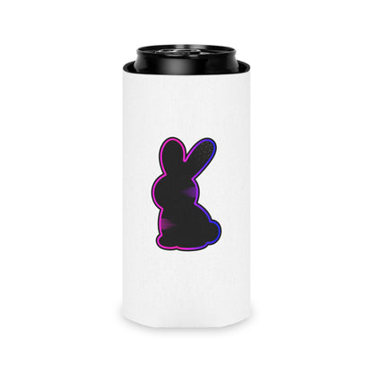 Static Bunny Can Cooler - Synthwave