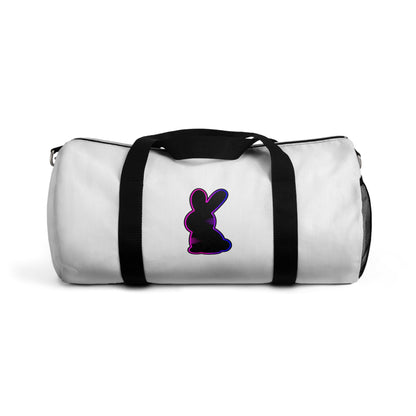 Static Bunny Duffel Bag - Synthwave