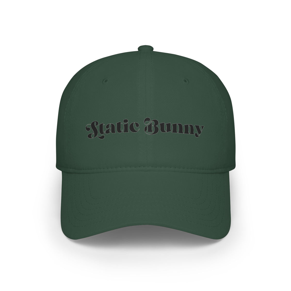 Static Bunny Baseball Cap - Deep Hydro Font