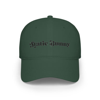 Static Bunny Baseball Cap - Deep Hydro Font