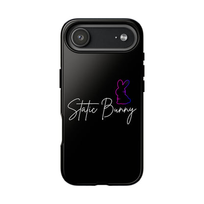 Static Bunny Phone Case - Synthwave