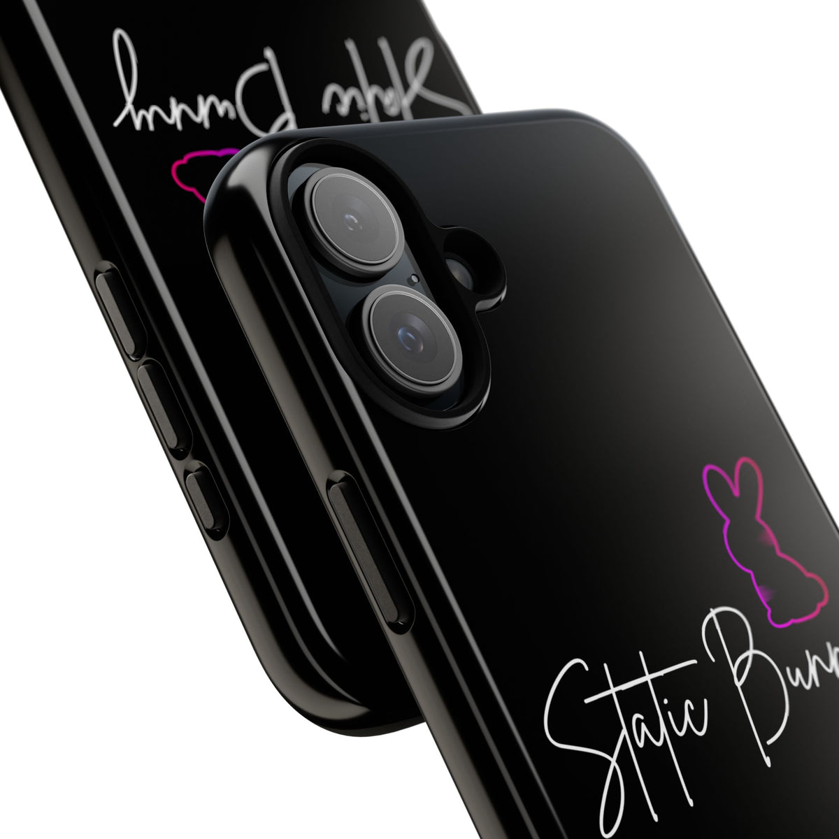 Static Bunny Phone Case - Ultraviolet