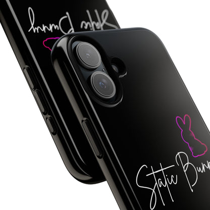 Static Bunny Phone Case - Ultraviolet